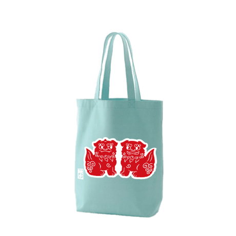 キャンバストート 狛犬 中　CANVAS TOTE BAG "KOMAINU" M