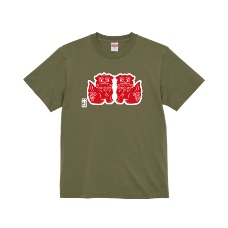 Tシャツ 狛犬