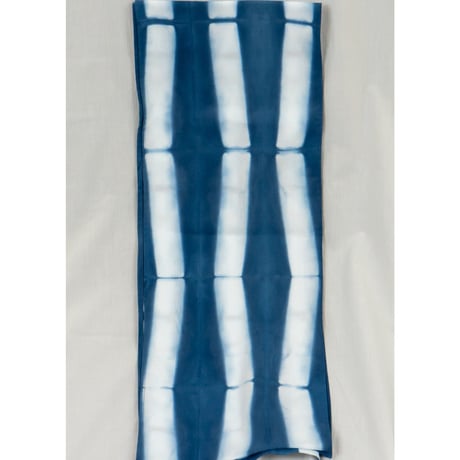 六尺褌 2/3巾 藍絞染 竹縞  ROKUSHAKU width2/3 INDIGO TIE-DYE BAMBOO STRIPE