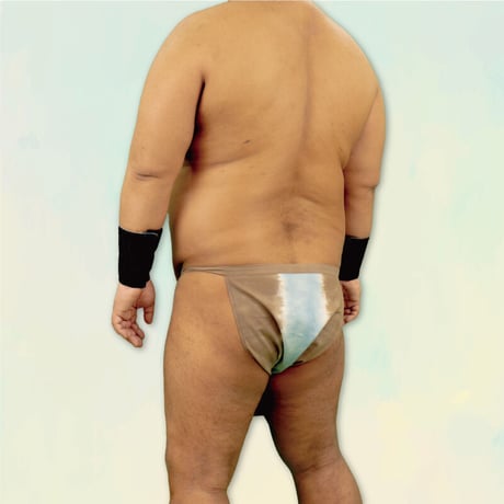 [お仕立て]越中褌 暈(ぼかし)染 縞 Custom made ETTYU Gradation Stripe Dyeing