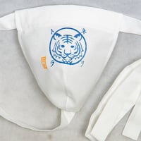 [お仕立て] 黒猫褌 青捺染虎印 Custom made KURONEKO MARK of TIGER