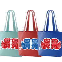 キャンバストート 狛犬 小  CANVAS TOTE BAG "KOMSINU" S