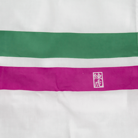 [お仕立て]割褌 二引両 二色捺染 Custom made WARI 2LINES BICOLOR printed