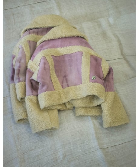 Boa Jacket (Violet gray)
