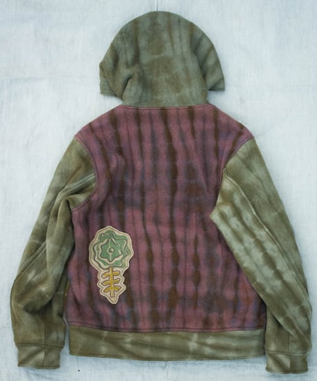 Vegetable-dyed stadium jacket 2-1