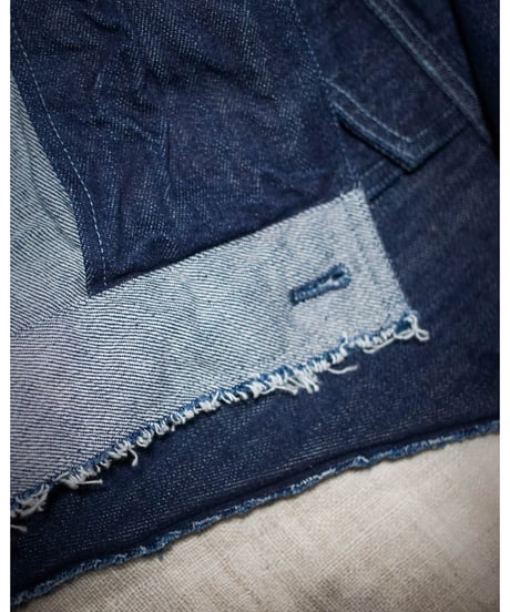 Denim Jacket 5 - checkered pattern 1 (M)