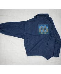 Denim Jacket 5 - checkered pattern 1 (M)