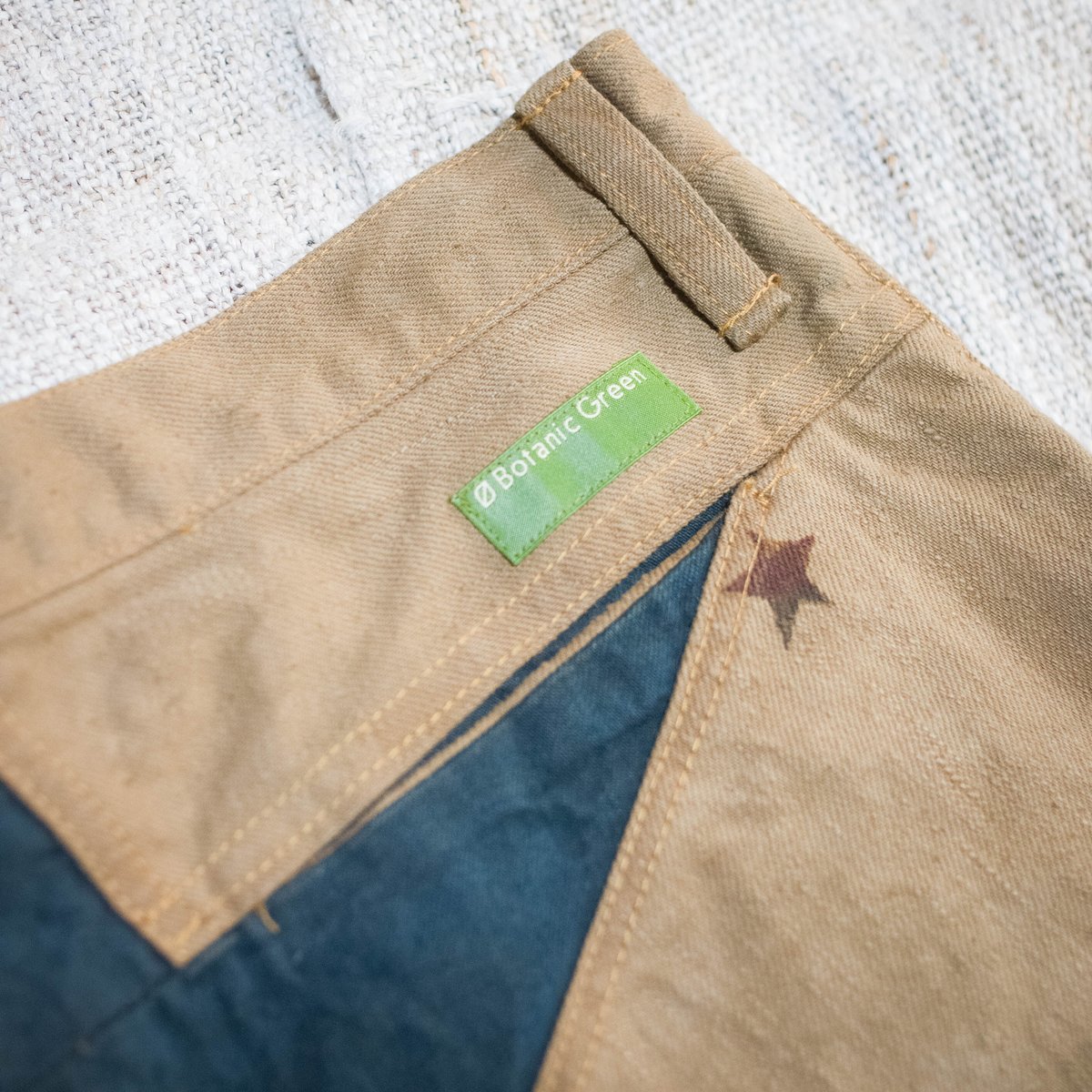 Star Half Pants (Orange) | botanicgreen