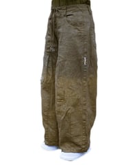草木染め POT PANTS  黄 "Ssize"