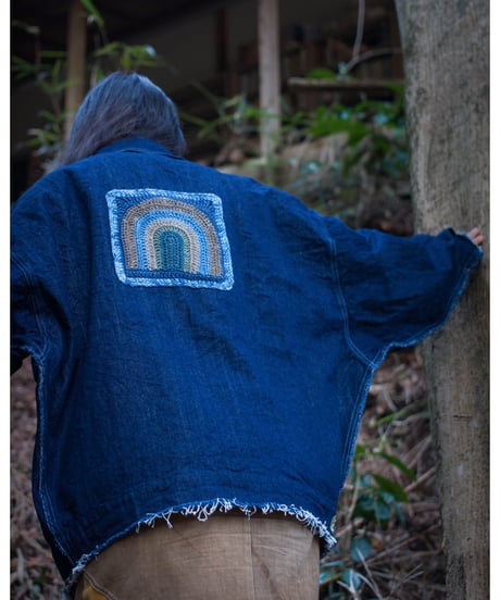 Denim Jacket 5 - Rainbow 1 (M)