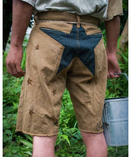 Star Half Pants (Khaki)