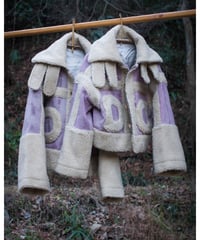 Boa Jacket (Violet gray)