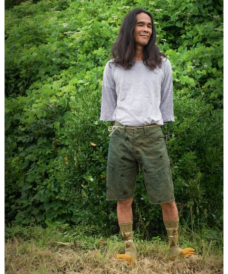 Star Half Pants (Green)
