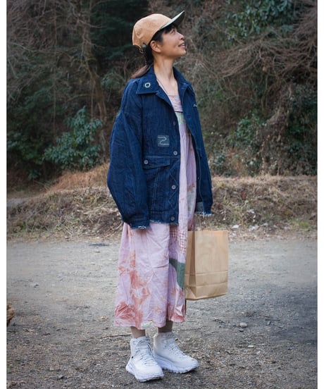 Denim Jacket 5 - checkered pattern 1 (M)