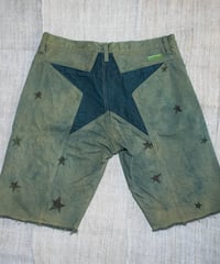 Star Half Pants (Green)