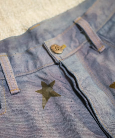 Star Half Pants (Purple)