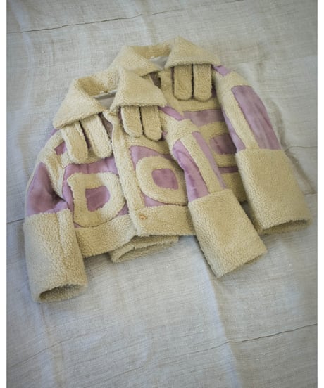 Boa Jacket (Violet gray)