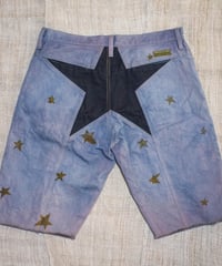 Star Half Pants (Purple)