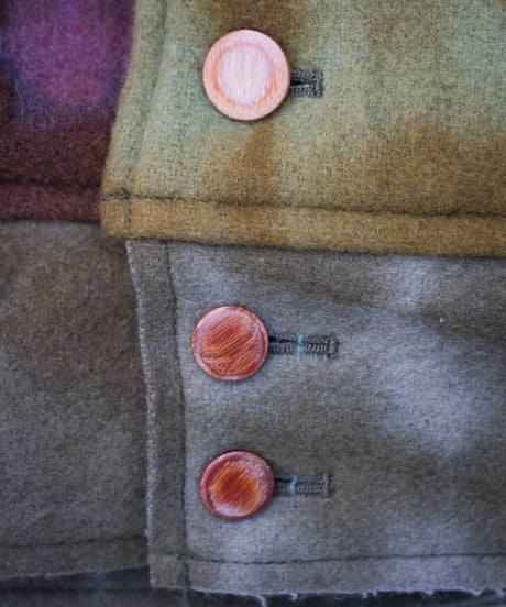 Vegetable-dyed stadium jacket 2-1