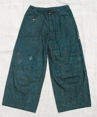 草木染め POT PANTS  灰青 "Lsize"