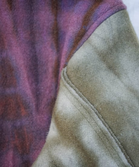 Vegetable-dyed stadium jacket 2-1