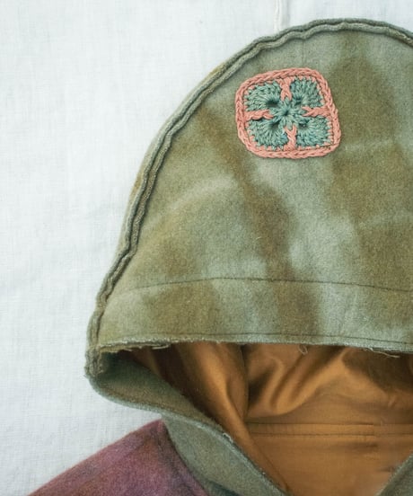 Vegetable-dyed stadium jacket 2-1