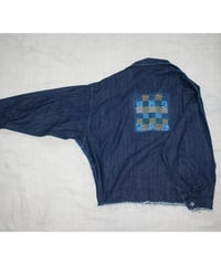 Denim Jacket 5 - checkered pattern 1 (S)