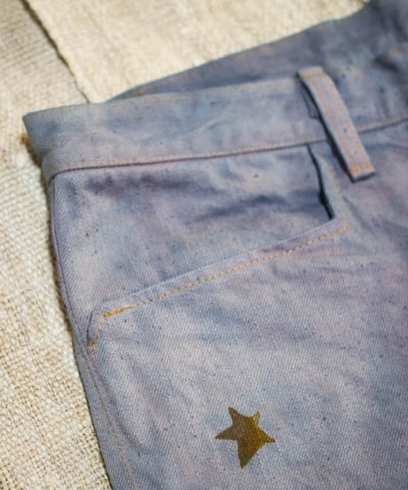 Star Half Pants (Purple)