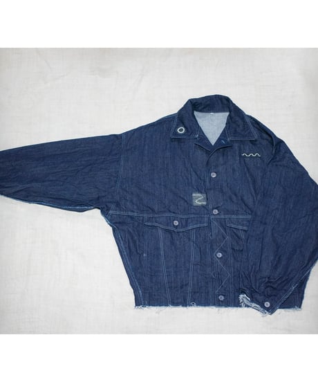 Denim Jacket 5 - checkered pattern 1 (M)