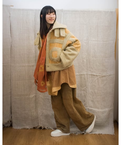 Boa Jacket (Orange)