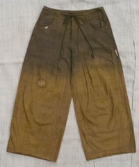 草木染め POT PANTS  黄 "Msize"