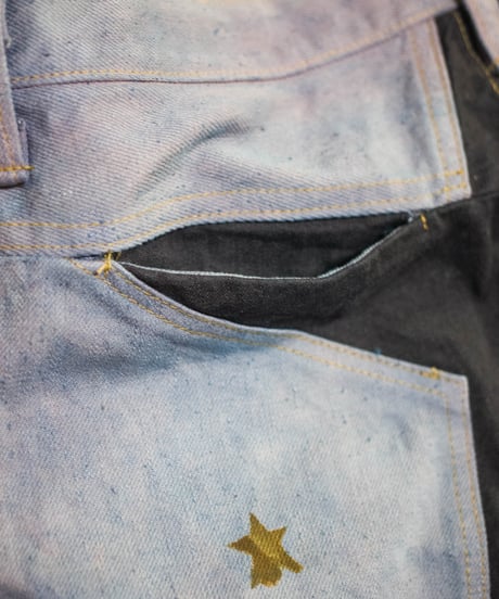 Star Half Pants (Purple)