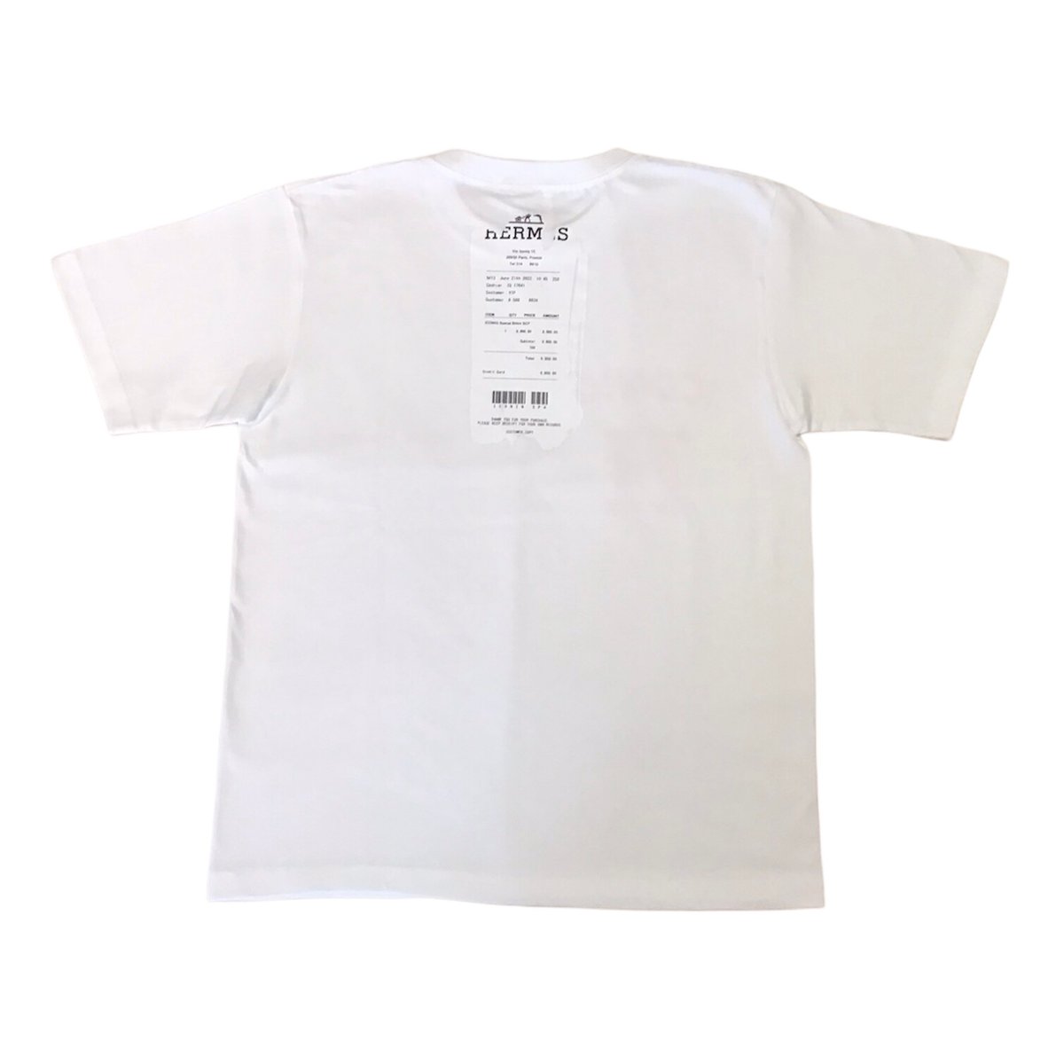 ICONIQ】H◯RMESモチーフ Tシャツ ホワイト | TRANSITION MEMEN ICONIQ】H◯RMESモチーフ Tシャツ ホワイト | TRANSITION MEMEN