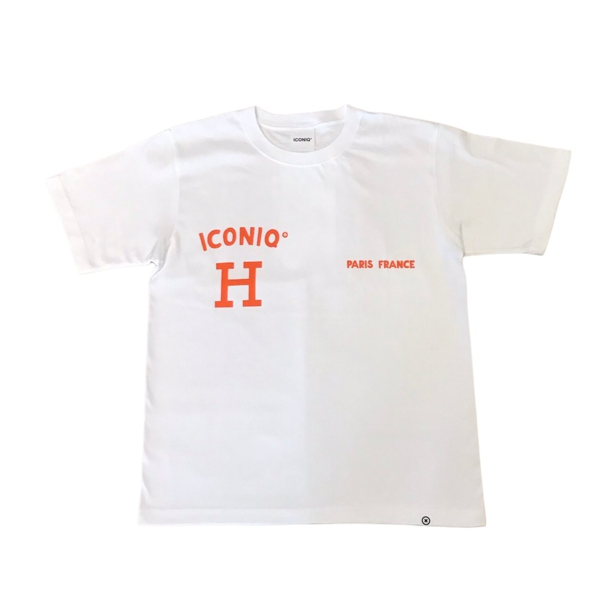ICONIQ】H◯RMESモチーフ Tシャツ ホワイト | TRANSITION MEMEN ICONIQ】H◯RMESモチーフ Tシャツ ホワイト | TRANSITION MEMEN