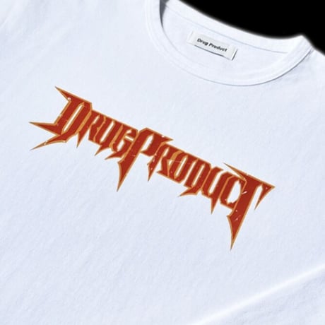 『DRUG PRODUCT 』 　ビンテージプリンティングロングスリーブTシャツ (White)