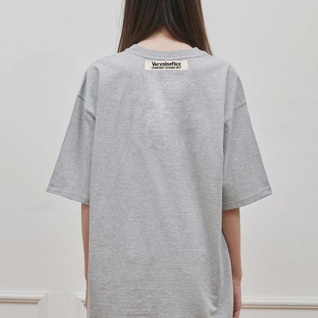 『Verynineflux』 サンセット Tシャツ Ver.2 (Gray)