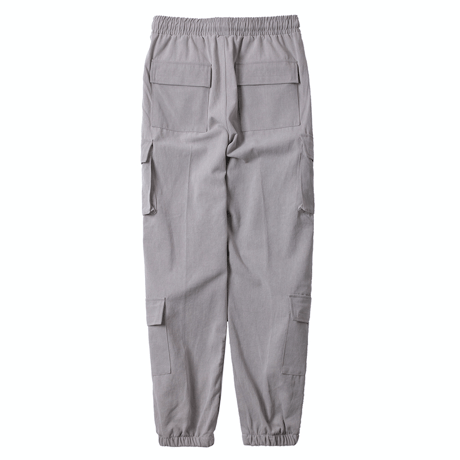 『BY.L 』 ピグメントマルチポケットジョガーパンツ (Grey)