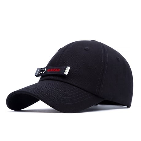『BLACKBLOND』  +82 ベルクロパッチロキャップ (Black)