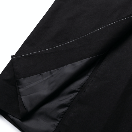 『 BY:L 』 　ステッチオーバーコート  (Black)