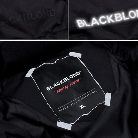 Blackblond BBD Brutal Graffiti Long Padding (Black)
