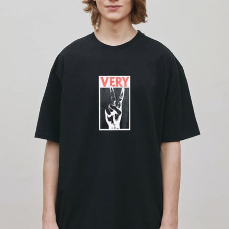 『Verynineflux』  ビクトリーTシャツ (Black)