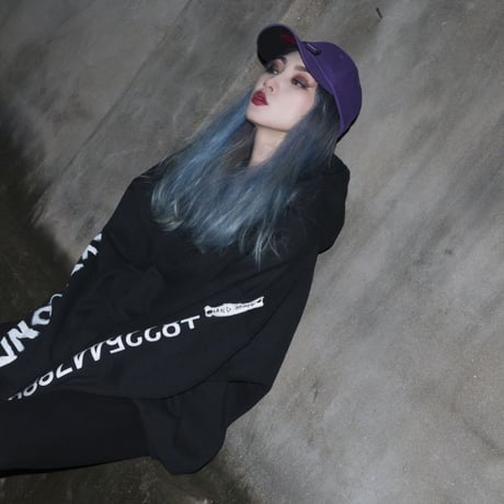 Blackblond BBD Graffiti Number Hoodie (Black)