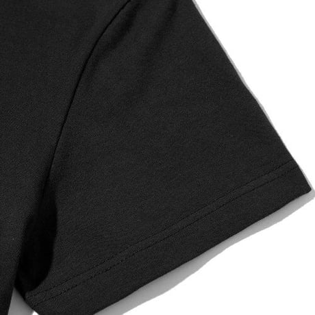 『Code:graphy』 　グリーンアースロゴ Tシャツ (Black)