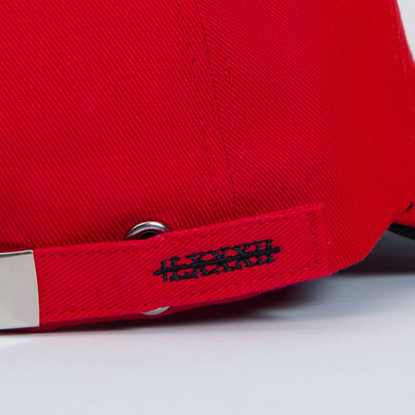 『BLACKBLOND』 BBD Revolution Double Visor Cap (Red)