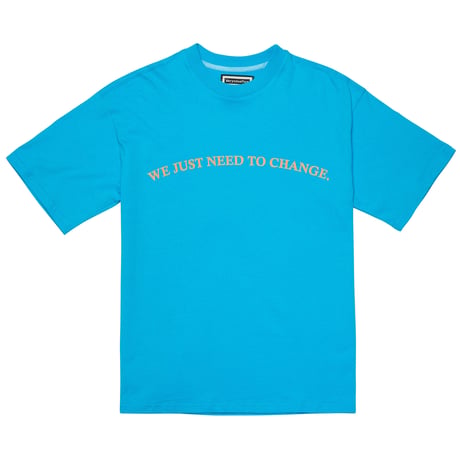 『Verynineflux』  ラウンド  Tシャツ (Blue)