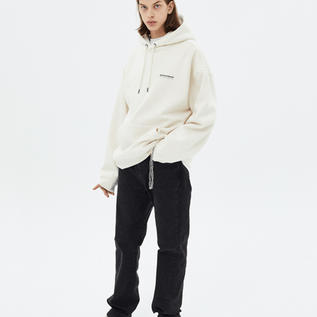 『grooverhyme』 　NYC ロケーションパーカー (Ivory)