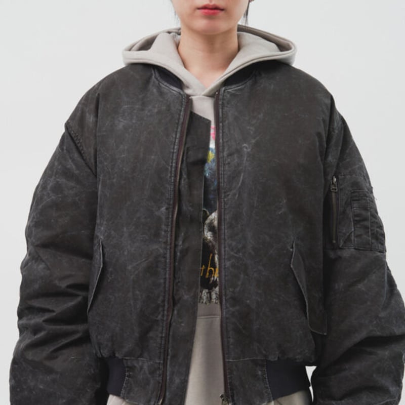 【HI FI FNK】Michael Cracked MA-1 HIFIFNK』 michael cracked ma-1 (2Color) | 6LJS