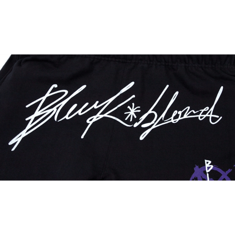 『BLACKBLOND』 　ディスオーダースウェットパンツ (Black)