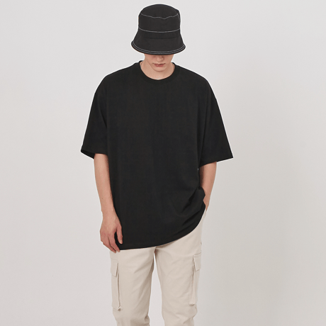 『 BY:L 』    ボックスオーバーTシャツ (Black)