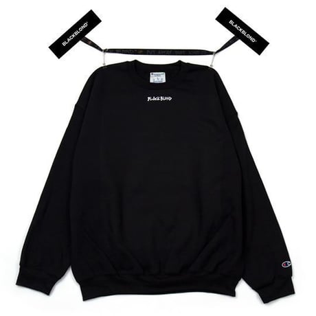 『BLACKBLOND』Innocent Crime Crewneck Champion Ver. (Black)